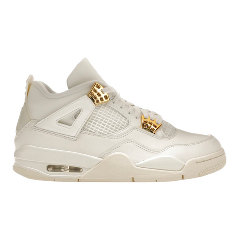 Jordan 4 Retro Metallic Gold (Women's)