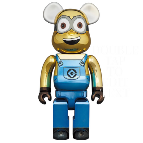 Bearbrick DAVE 1000% CHROME Ver.