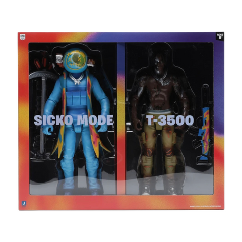 Travis Scott Cactus Jack Fortnite 12" Action Figure Duo Set