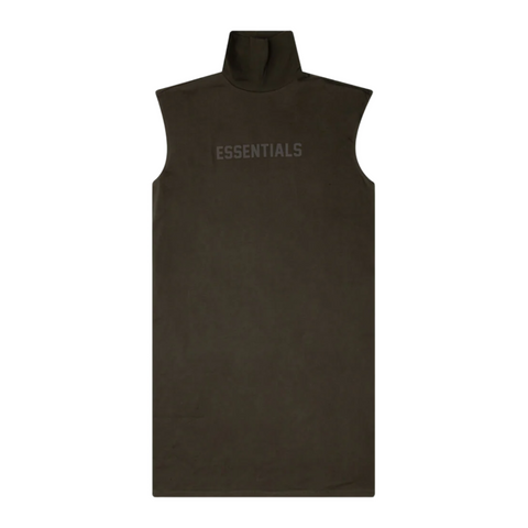 Essentials Women’s Off-Black Sleeveless Dress