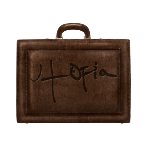 Travis Scott Utopia Briefcase Brown