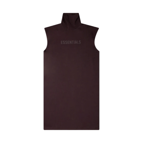 Essentials Women’s Sleeveless Dress Plum