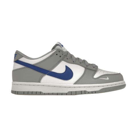 Nike Dunk Low Mini Swoosh Wolf Grey Game Royal (GS)