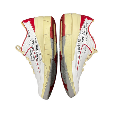 Jordan 2 Retro Low SP Off-White White Red