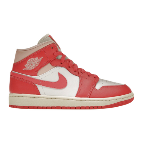 Jordan 1 Mid Strawberries and Cream (Women's)