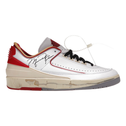 Jordan 2 Retro Low SP Off-White White Red