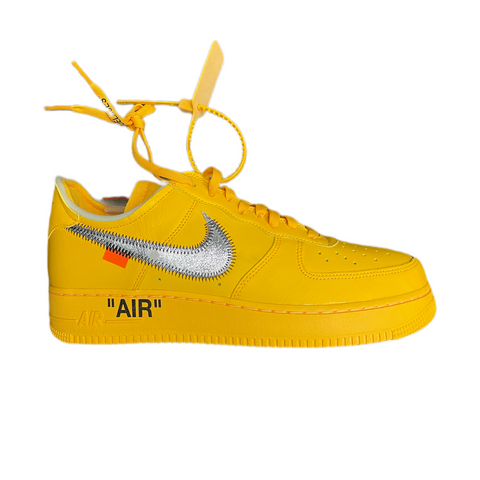 Nike Air Force 1 Low Off-White ICA University Gold