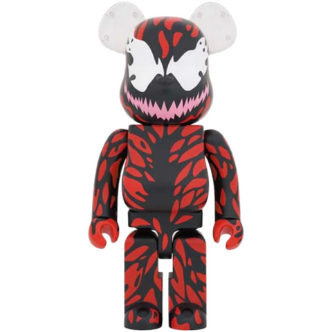 Bearbrick x Marvel Carnage 1000%