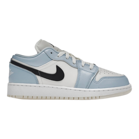 Jordan 1 Low Ice Blue Black (GS)