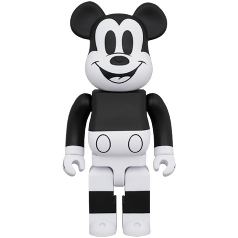 Bearbrick Mickey Mouse (B&W 2020 Ver.) 1000%