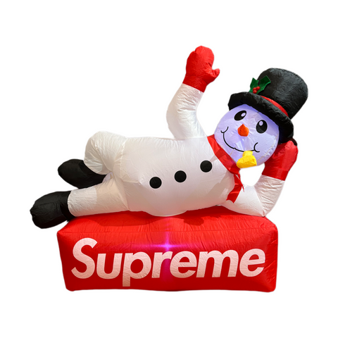 Supreme Large Inflatable Snowman White