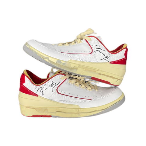 Jordan 2 Retro Low SP Off-White White Red