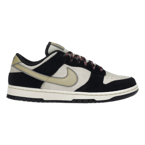 Nike Dunk Low LX Black Suede Team Gold (Women's)