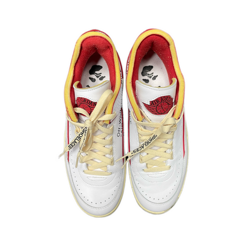 Jordan 2 Retro Low SP Off-White White Red