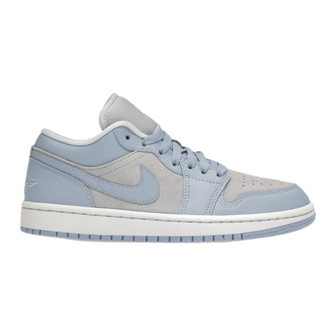 Jordan 1 Low Football Grey Aluminum (Women's)