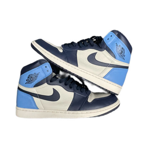 Jordan 1 Retro High Obsidian UNC