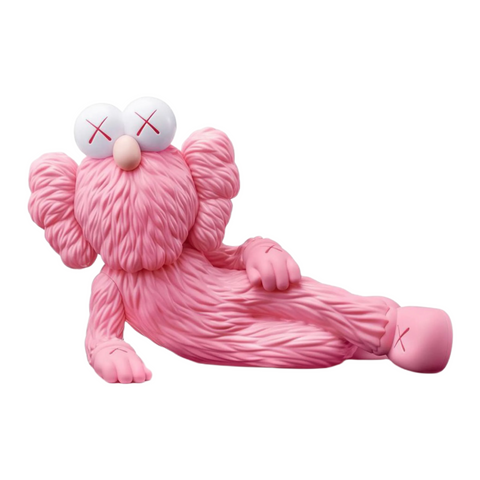 KAWS TIME OFF Vinyl Figure Pink